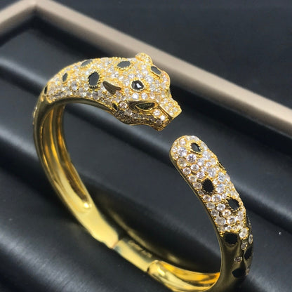 [Love's Uplift]PANTHERE BIG BRACELET DIAMONDS