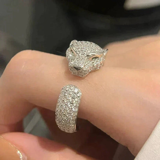 [Love's Uplift]PANTHERE 5.5MM ALL DIAMOND RING