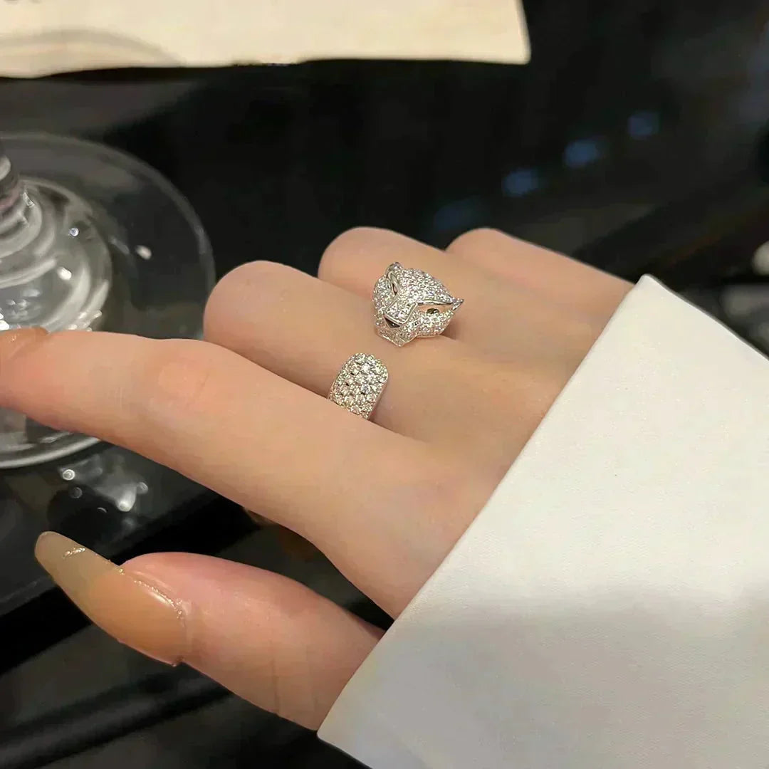 [Love's Uplift]PANTHERE 5.5MM ALL DIAMOND RING