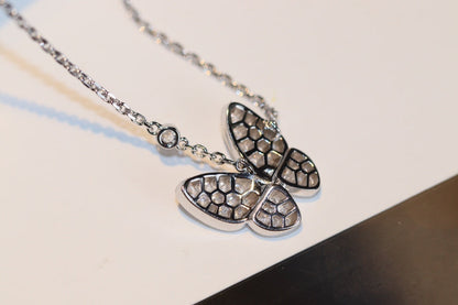 [Love's Uplift]BUTTERFLY DIAMOND NECKLACE