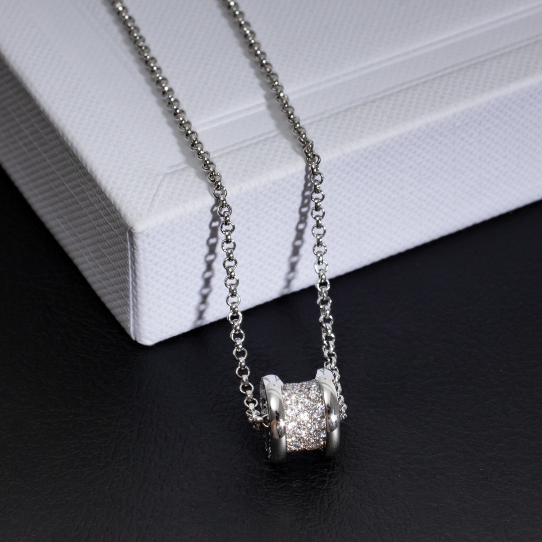 [Love's Uplift]ZERO 1 SILVER DIAMOND NECKLACE