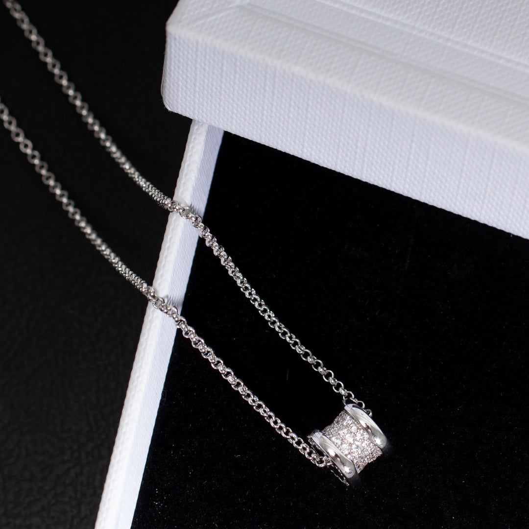 [Love's Uplift]ZERO 1 SILVER DIAMOND NECKLACE