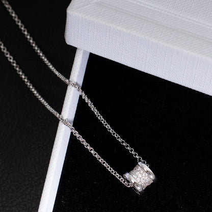 [Love's Uplift]ZERO 1 SILVER DIAMOND NECKLACE