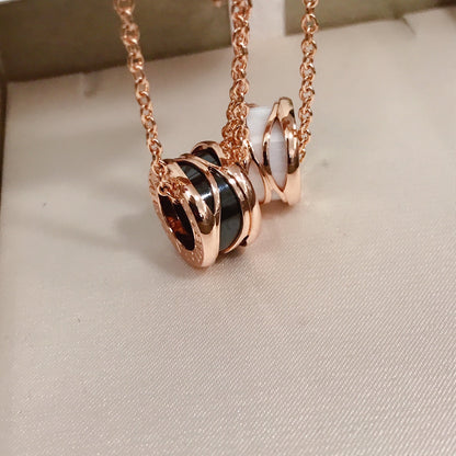 [Love's Uplift]ZERO 1 FOUR BAND PINK GOLD CERAMIC