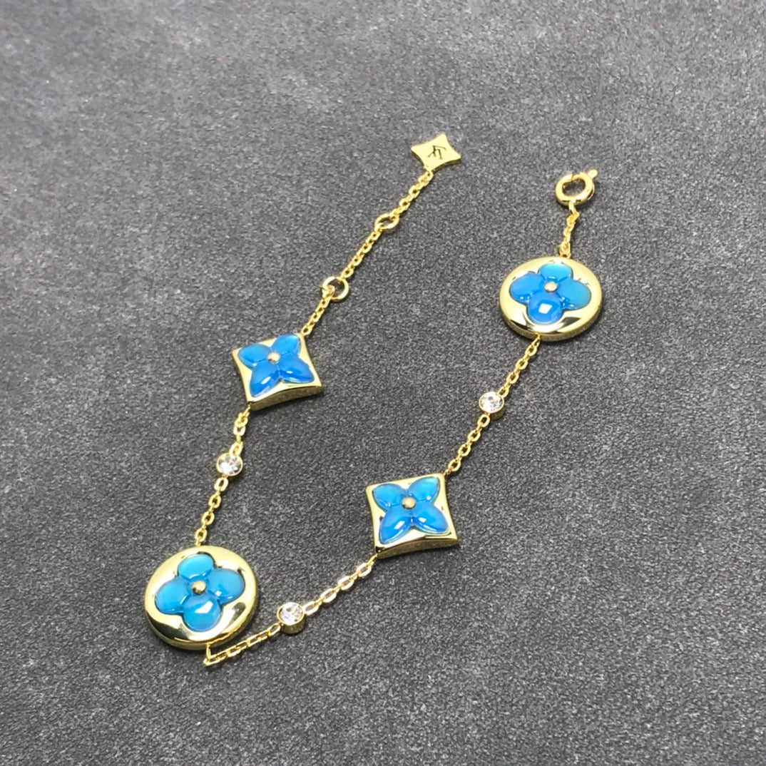 [Love's Uplift]STAR AND SUN TURQUOISE 4 MOTIFS 3 DIAMONDS