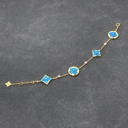 [Love's Uplift]STAR AND SUN TURQUOISE 4 MOTIFS 3 DIAMONDS