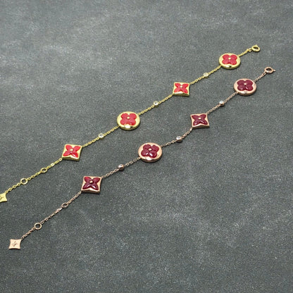 [Love's Uplift]STAR AND SUN CARNELIAN 4 MOTIFS 3 DIAMONDS