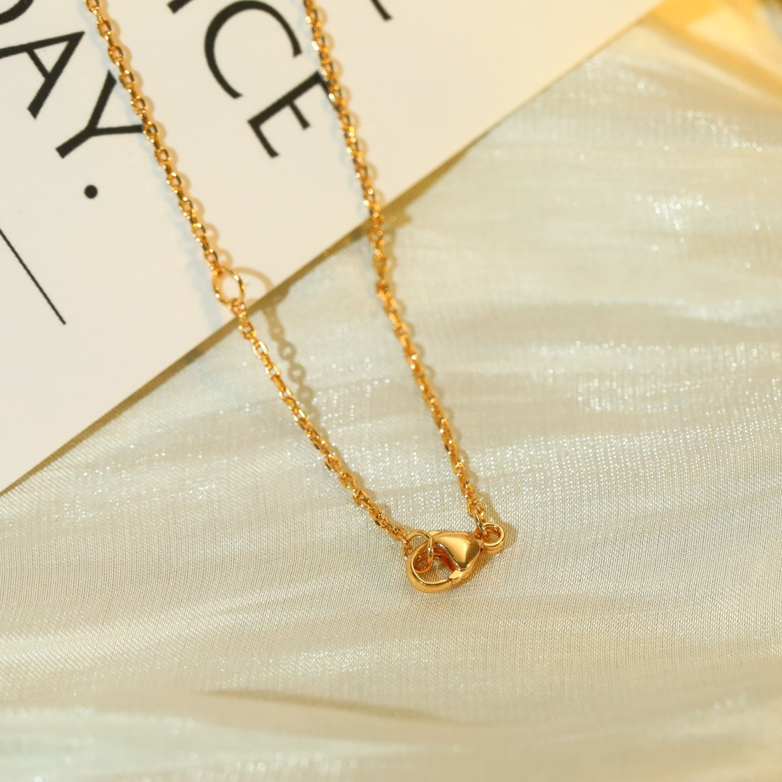 [Love's Uplift]VOLT SILVER DIAMOND PEDANT NECKLACE
