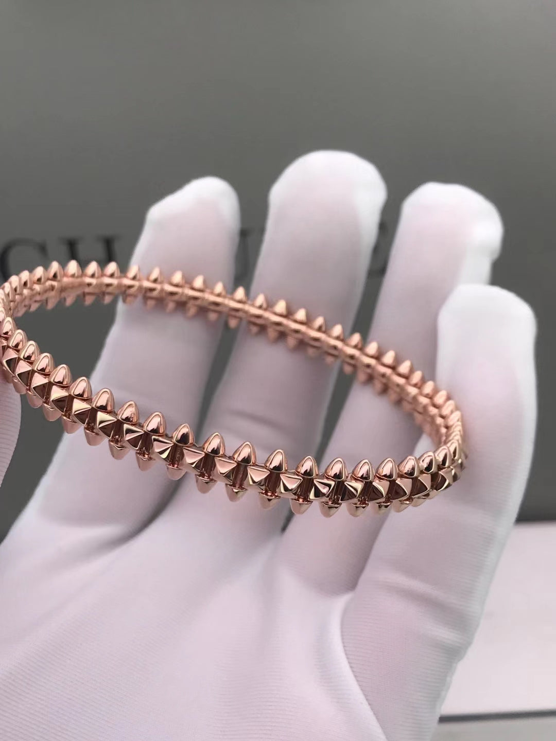 [Love's Uplift]CLASH PINK GOLD BRACELET