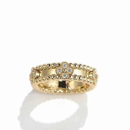 [Love's Uplift]PERLEE GOLD DIAMOND RING