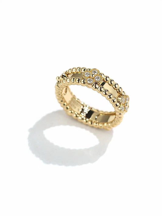 [Love's Uplift]PERLEE GOLD DIAMOND RING