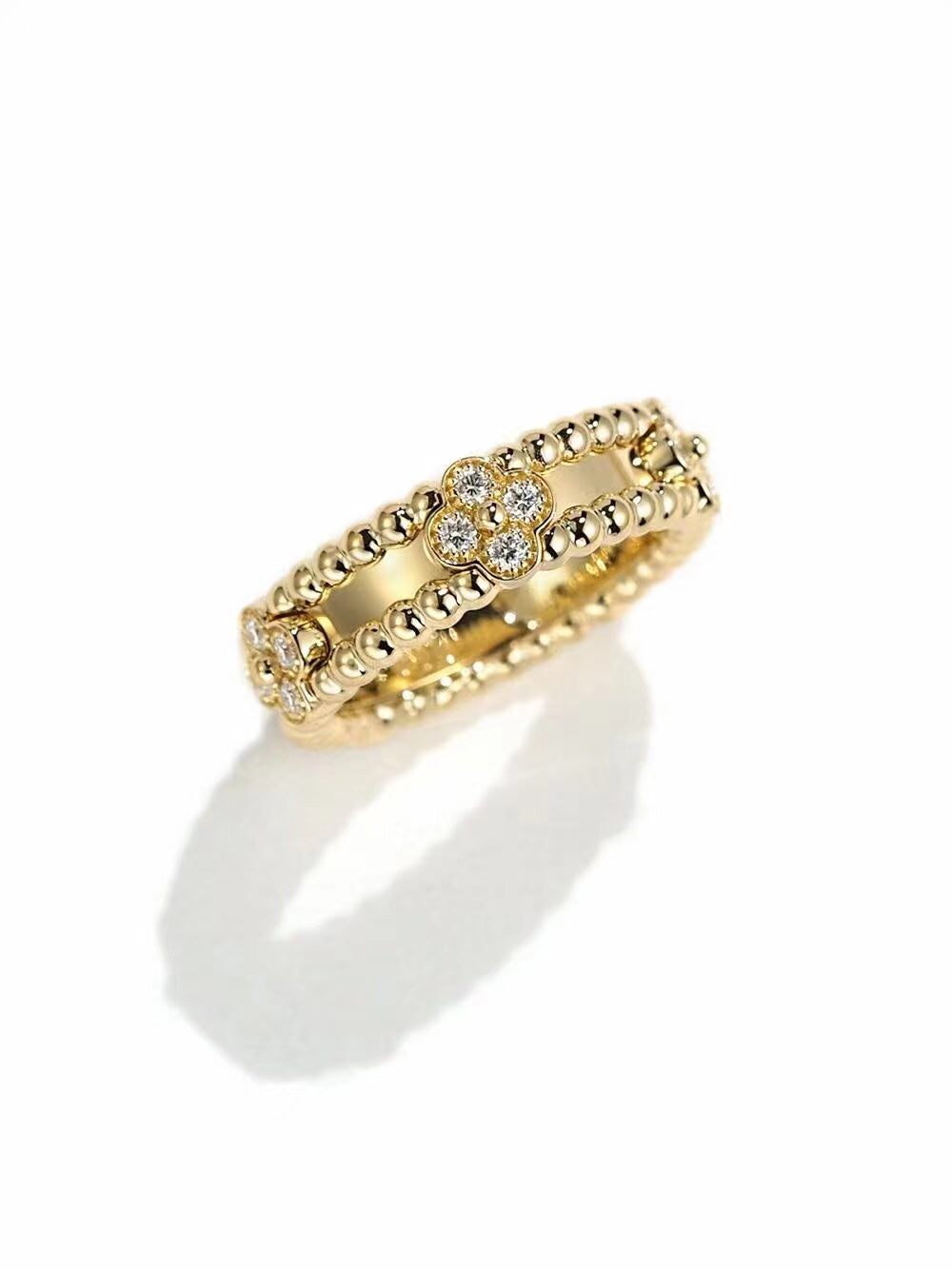 [Love's Uplift]PERLEE GOLD DIAMOND RING