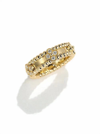 [Love's Uplift]PERLEE GOLD DIAMOND RING