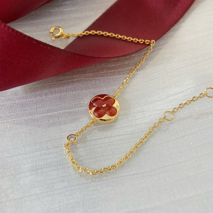 [Love's Uplift]SUN PEDANT CARNELIAN BRACELET