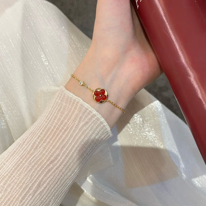 [Love's Uplift]SUN PEDANT CARNELIAN BRACELET