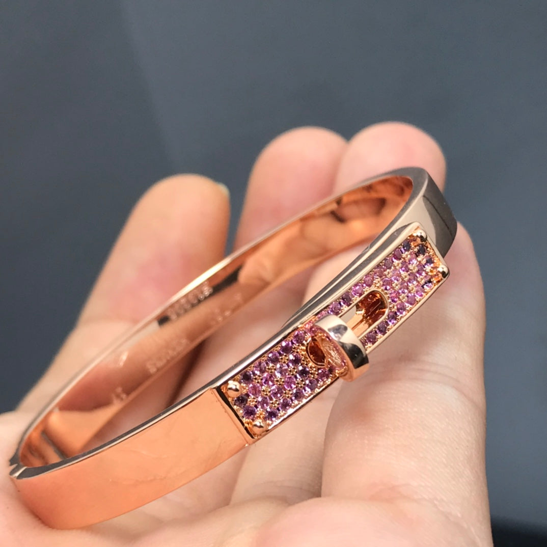[Love's Uplift]KELLY BRACELET PINK DIAMOND