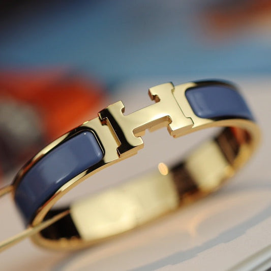 [Love's Uplift]H BRACELET 12MM BLUE GRAY