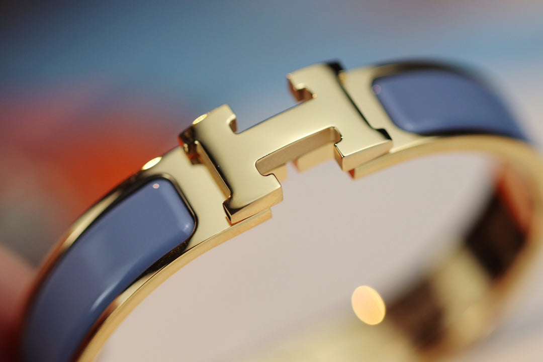 [Love's Uplift]H BRACELET 12MM BLUE GRAY