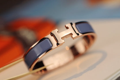 [Love's Uplift]H BRACELET 12MM BLUE GRAY
