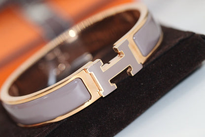 [Love's Uplift]H BRACELET 12MM BROWN