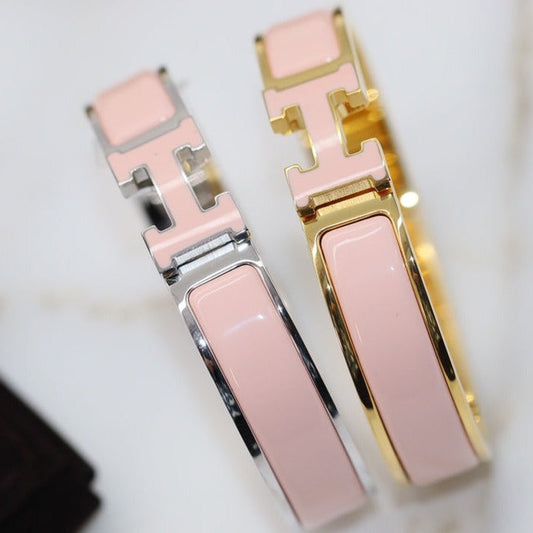 [Love's Uplift]H BRACELET 12MM PINK