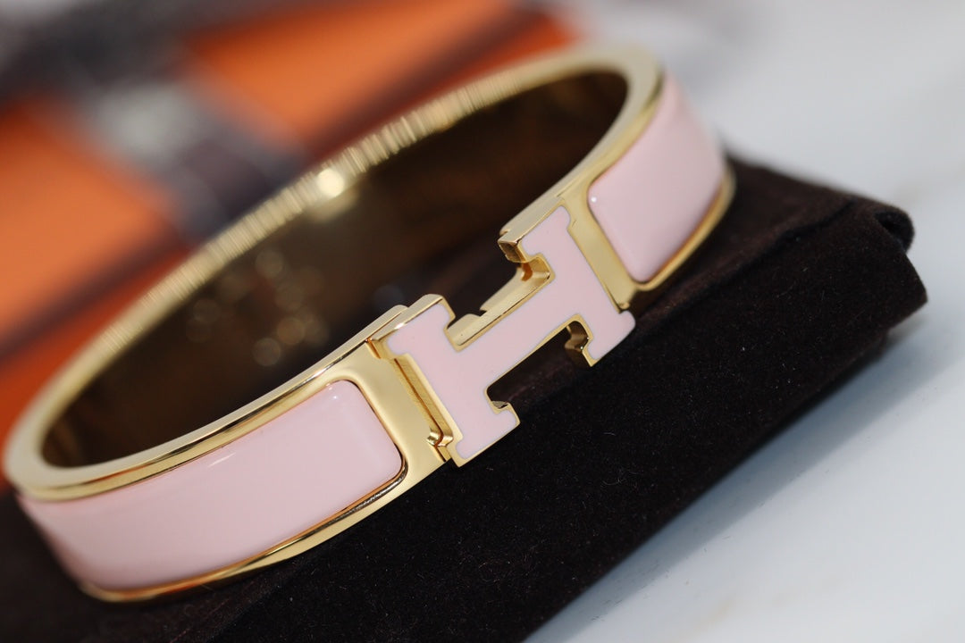 [Love's Uplift]H BRACELET 12MM PINK