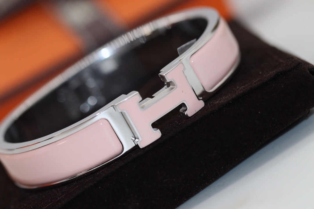 [Love's Uplift]H BRACELET 12MM PINK