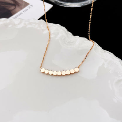 [Love's Uplift]BEE MY LOVE DIAMOND NECKLACE