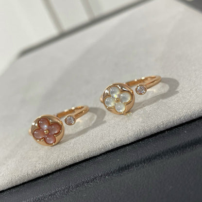 [Love's Uplift]SUN 1 DIAMOND PINK MOP RING