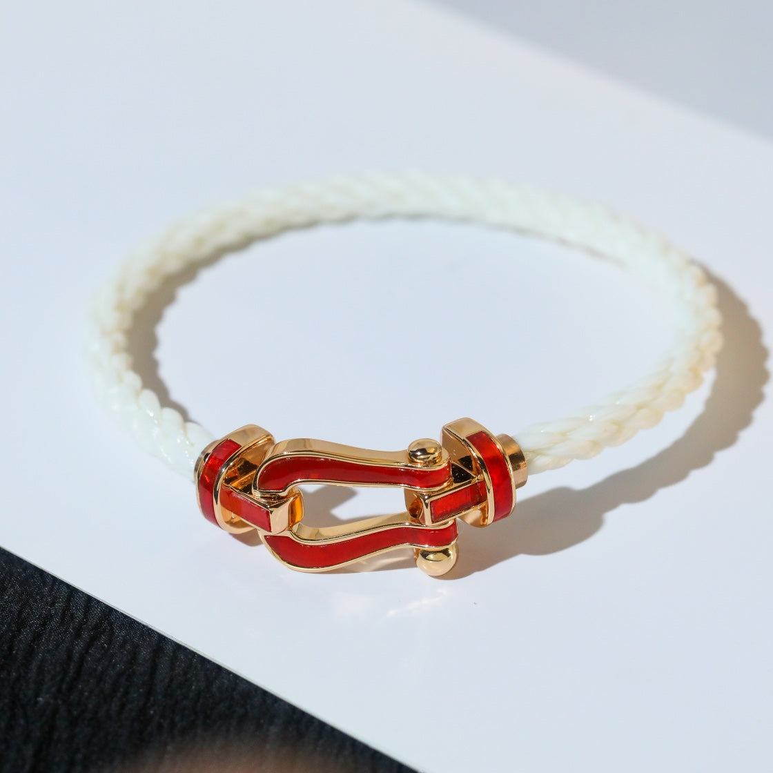 [Love's Uplift]FORCE 10 WHITE TEXTILE DIAMOND PAVED