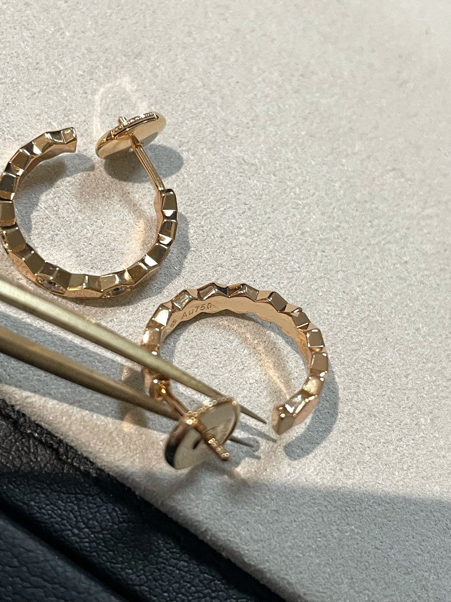 [Love's Uplift]Hollow Design Four-Leaf Clover Flower Shape Ring