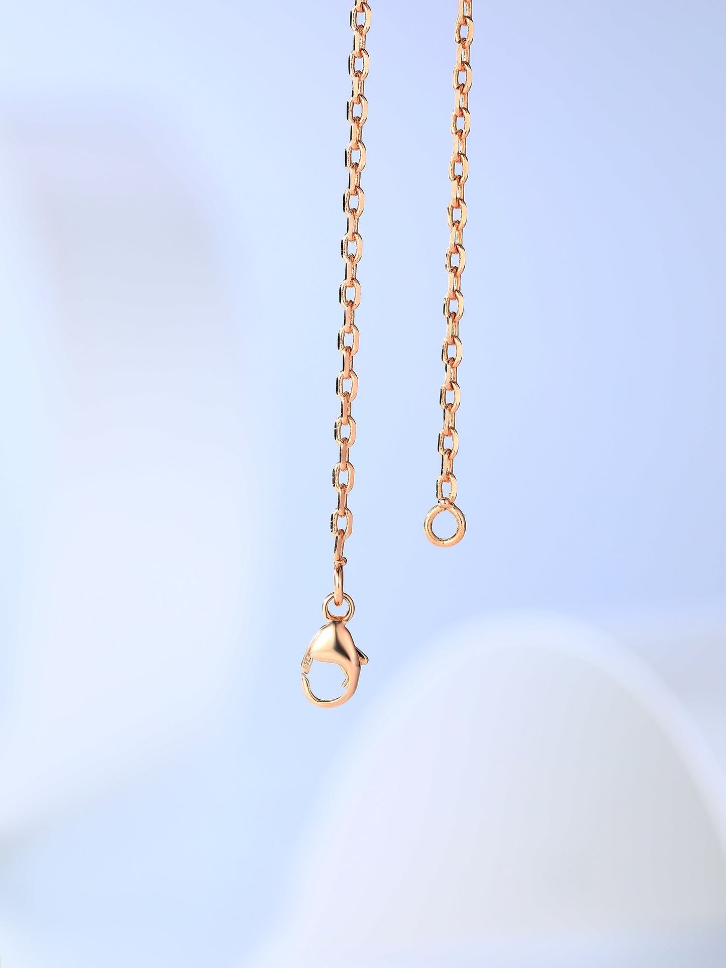 [Love's Uplift]H CAGE PINK GOLD NECKLACE