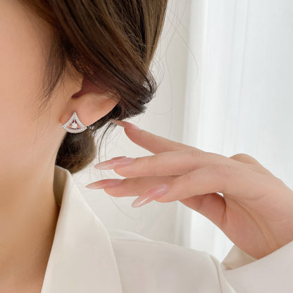 [Love's Uplift]DREAM MINI DIAMOND STUD EARRINGS