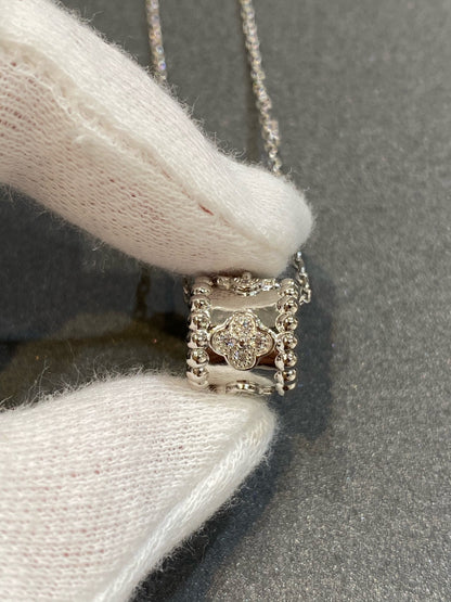 [Love's Uplift]PERLEE PEDANT SIVLER DIAMOND NECKLACE