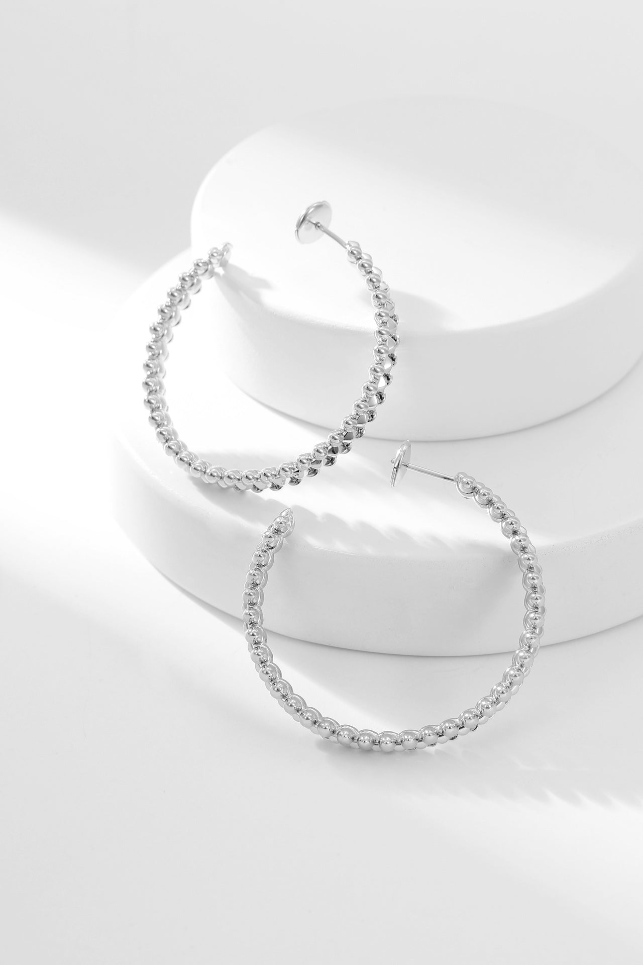 [Love's Uplift]CLASH HOOP EARRINGS