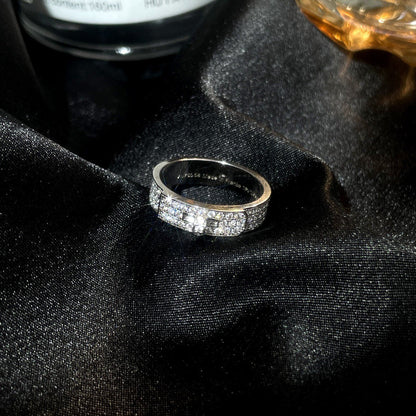 [Love's Uplift]KELLY SILVER DIAMOND RING