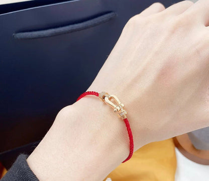 [Love's Uplift]FORCE 10 HALF DIAMOND PINK GOLD RED CORDERI LARGE AND MEDIUM MODEL