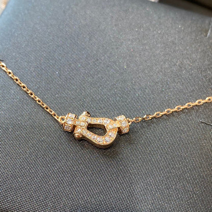 [Love's Uplift]FORCE 10 DIAMOND PINK GOLD NECKLACE MINI MODEL