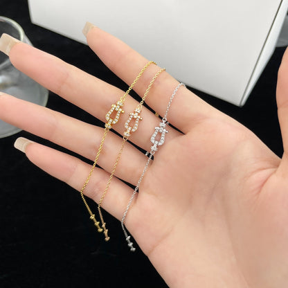 [Love's Uplift]FORCE 10 FULL DIAMOND BUCKLE CHAIN LINK MINI MODEL