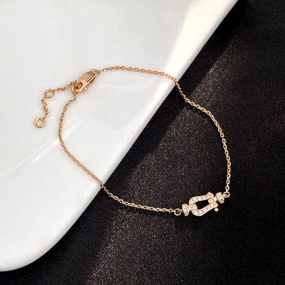 [Love's Uplift]FORCE 10 FULL DIAMOND BUCKLE CHAIN LINK MINI MODEL