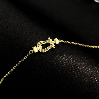 [Love's Uplift]FORCE 10 FULL DIAMOND BUCKLE CHAIN LINK MINI MODEL