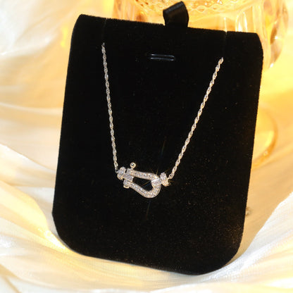 [Love's Uplift]FORCE 10 DIAMOND SILVER NECKLACE MINI MODEL