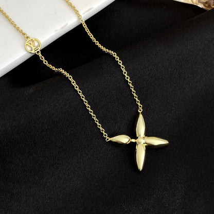 [Love's Uplift]LOUISETTE GOLD NECKLACE