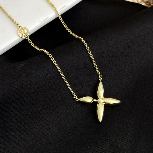 [Love's Uplift]LOUISETTE GOLD NECKLACE