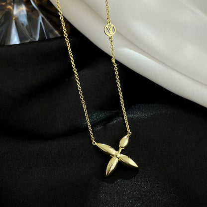 [Love's Uplift]LOUISETTE GOLD NECKLACE