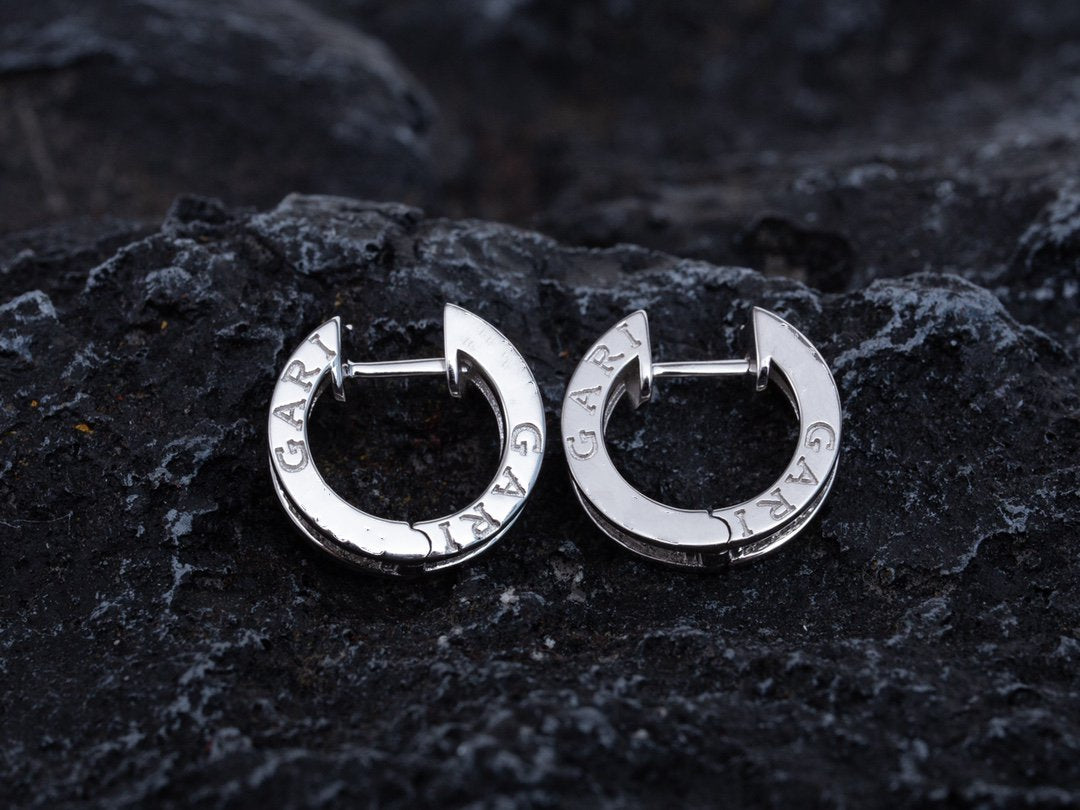 [Love's Uplift]ZERO 1 MINI SILVER DIAMOND EARRINGS