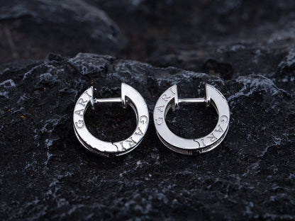 [Love's Uplift]ZERO 1 MINI SILVER DIAMOND EARRINGS