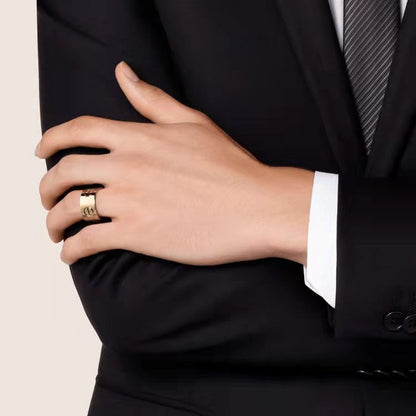 [Love's Uplift]LOVE 11MM LARGE RING