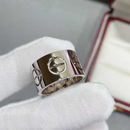 [Love's Uplift]LOVE 11MM LARGE RING