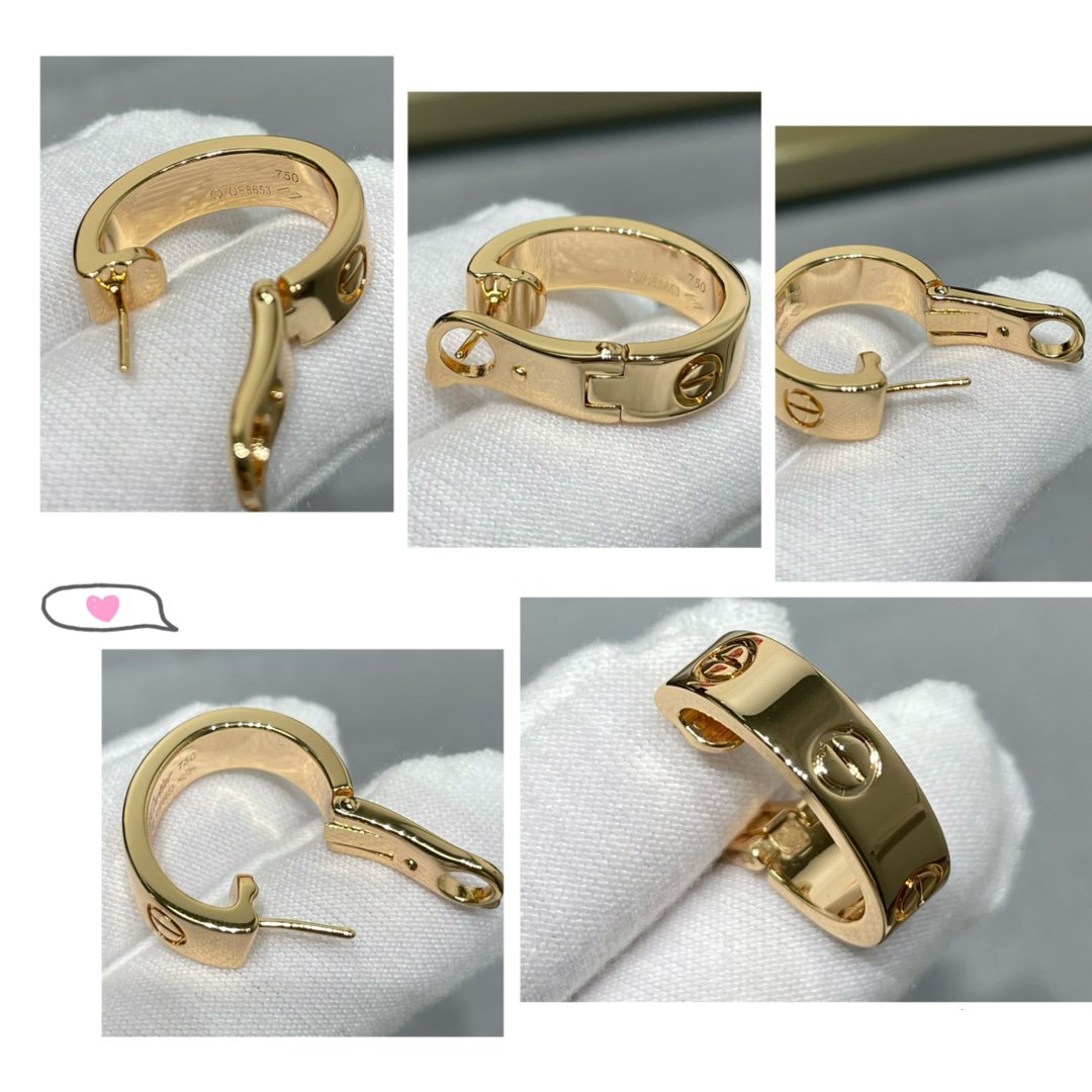 [Love's Uplift]LOVE 5.5MM EARRINGS